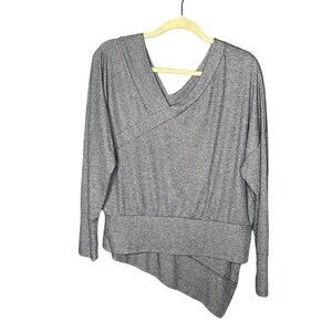 STRLLA & DOT asymmetrical top off shoulder size M